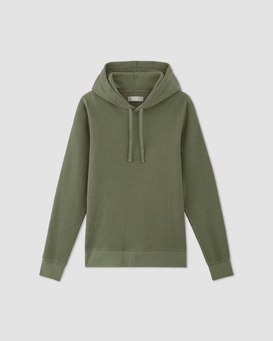 The Waffle-Knit Hoodie | Kalamata