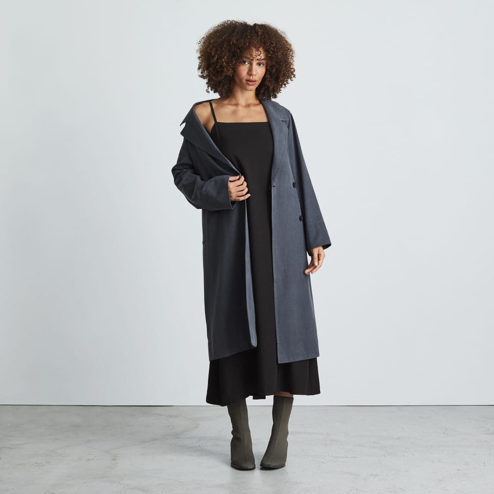 The Japanese GoWeave® Slip Dress | Black