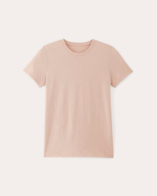 The Slim Crew in Essential Cotton | Rose Smoke