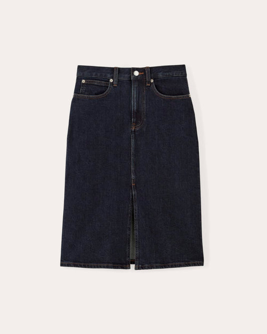 The Mid-Way Skirt | Deep Rinse