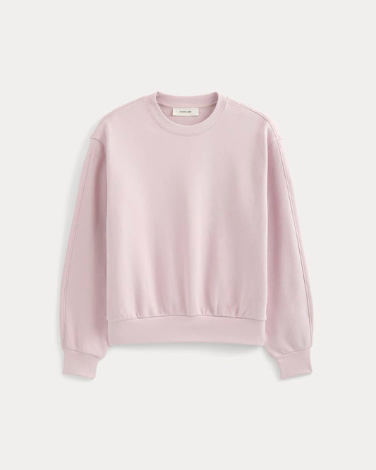 Lightweight Terry Blouson Crew | Burnished Lilac