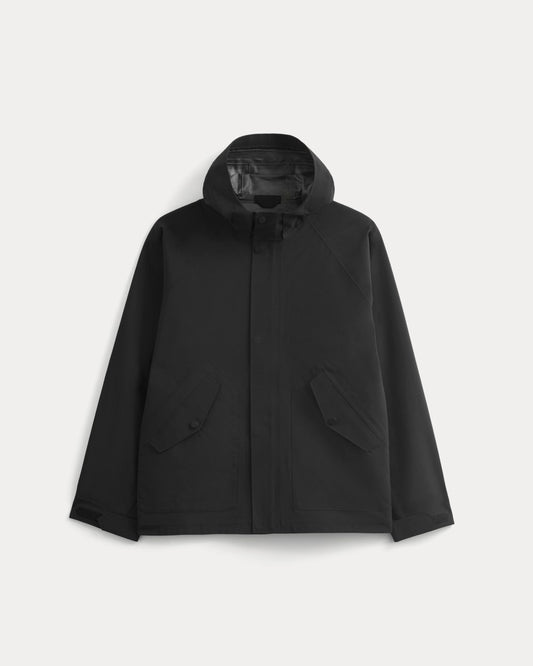 The Re:Cycled Archival Anorak | Black