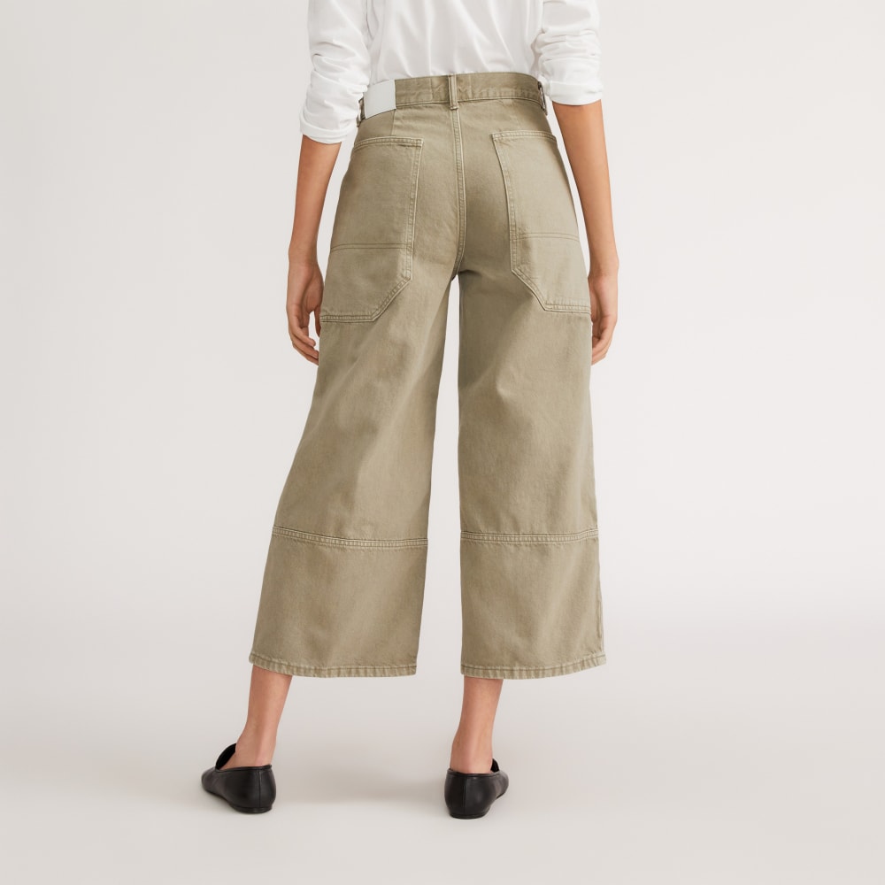 The Way-High® Gardener Cropped Jean | Moss
