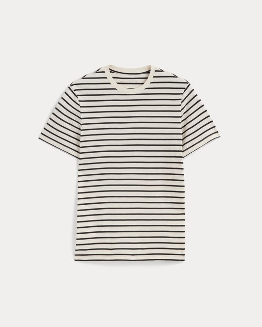 The Essential Organic Crew | Bone / Black