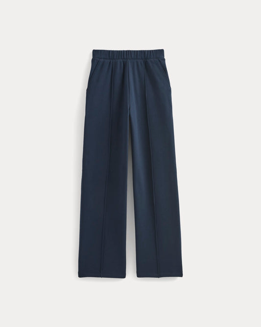 Lightweight Terry Pintuck Sweatpant | Navy