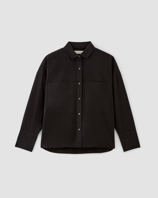 The Boxy Oxford | Black