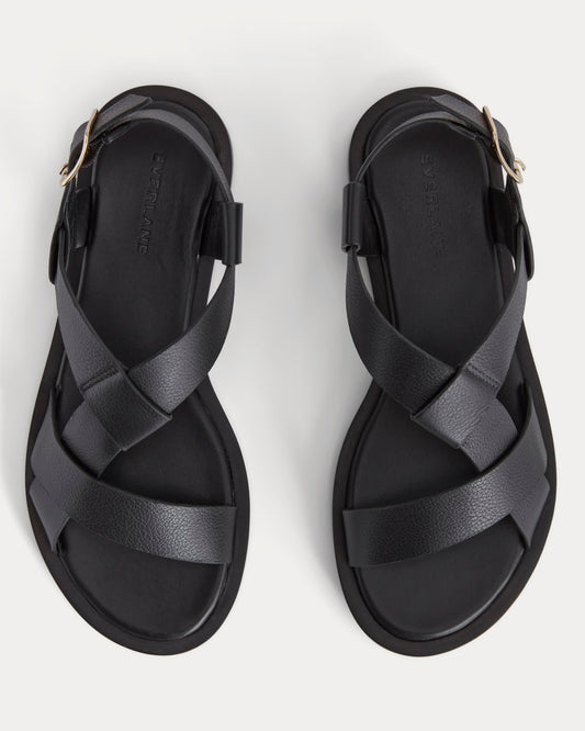 The City Strap Sandal | Black