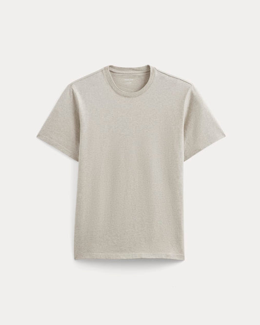 The Premium-Weight Crew | Uniform | Heather Oatmeal