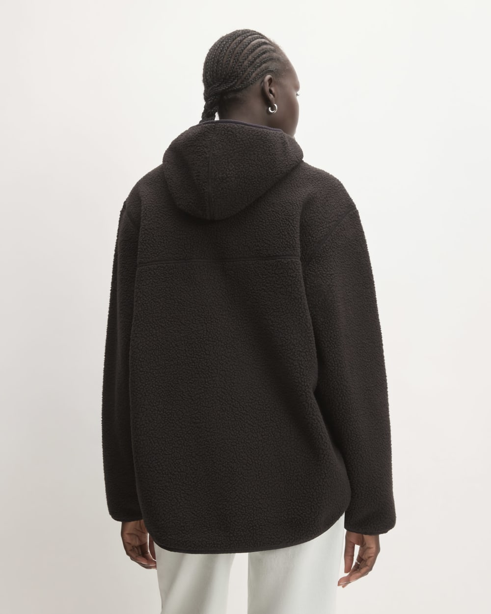 The ReNew Fleece Full-Zip Hoodie | Black