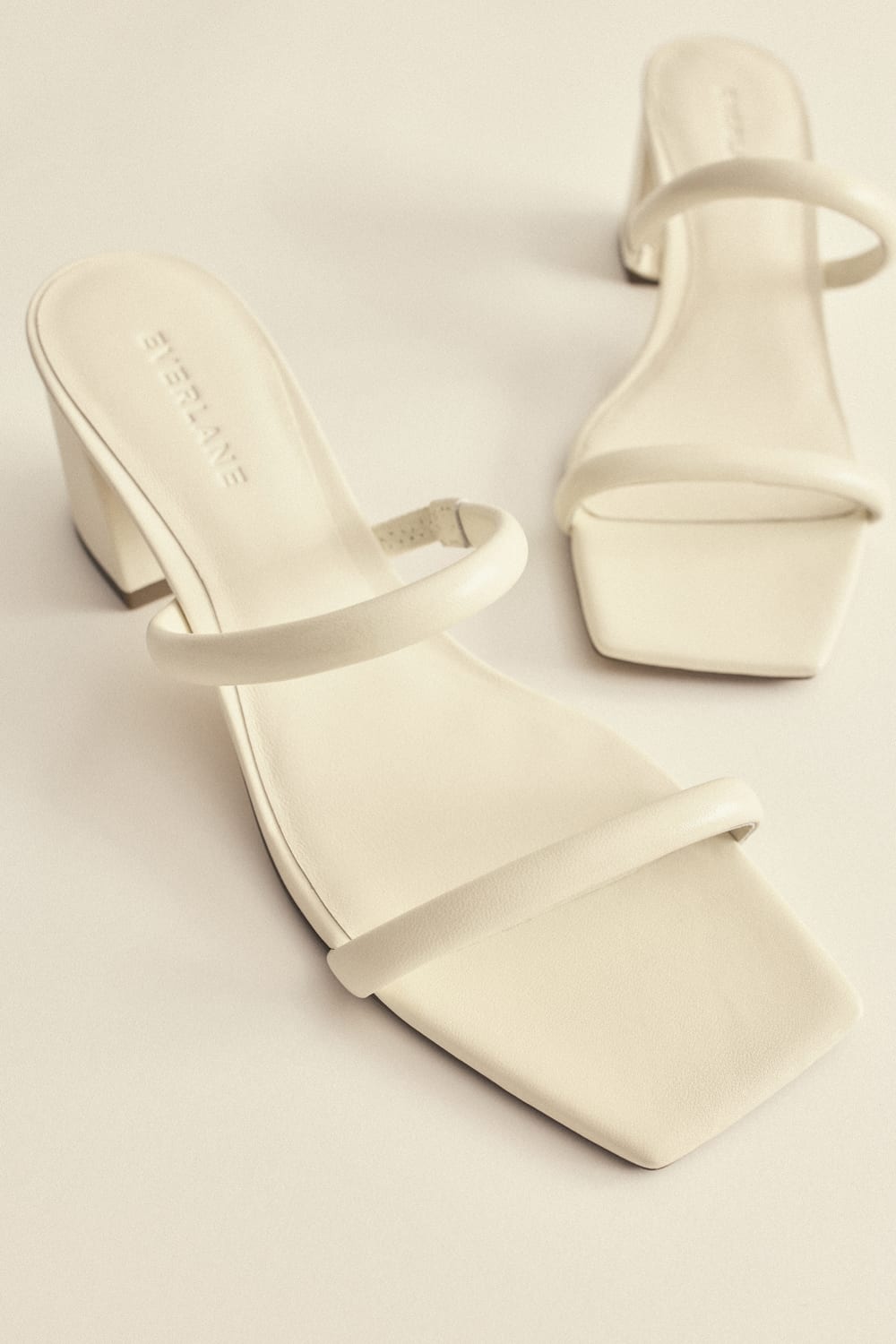 The Double Strap Heel | Canvas