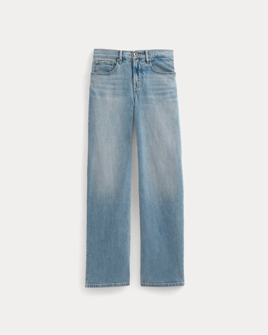 The Column Jean | Vintage Light Indigo | 31" Inseam