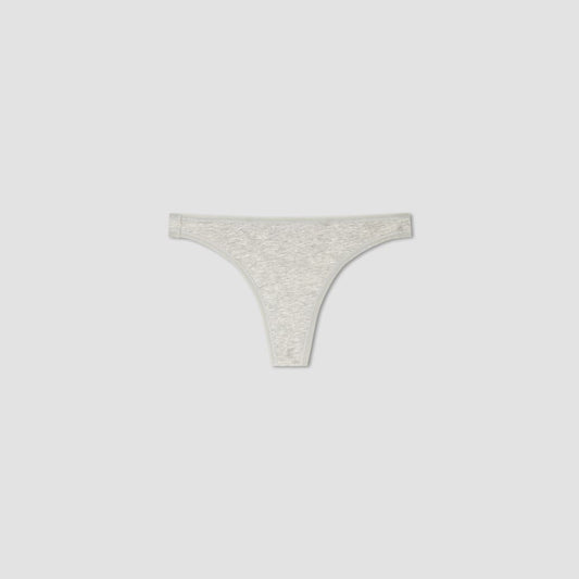 The Cotton Thong | Heathered Grey