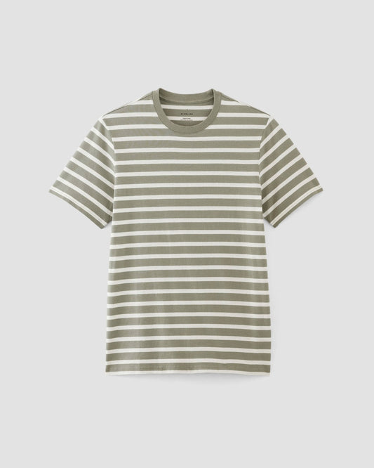 The Premium-Weight Crew | Uniform | Mariner Stripe / Shadow / Bone