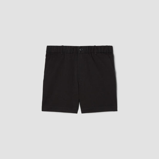 The Pull-On Performance Chino 5" Short | Black