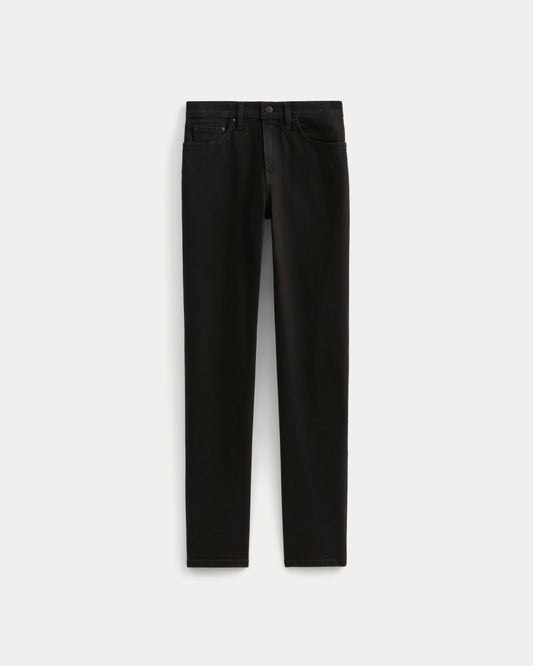 The Organic Cotton Straight-Leg Jean | Black