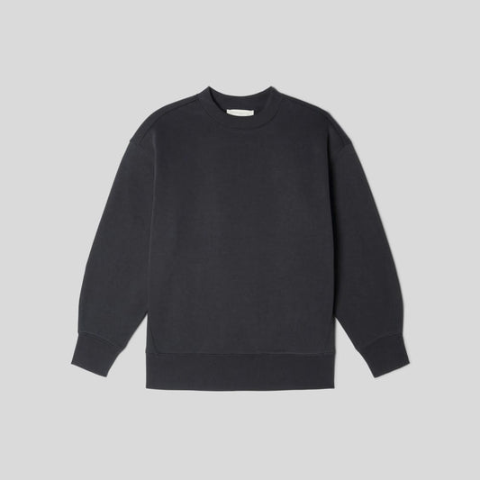 The ReTrack Oversized Crew | Black