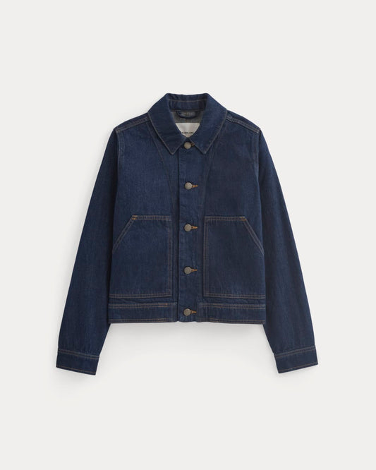 Denim Chore Jacket | Dark Indigo