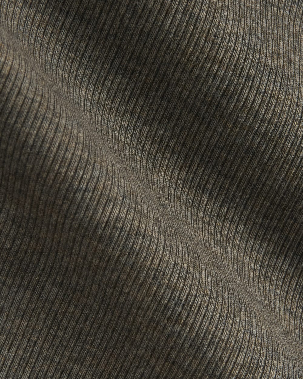 The Luxe Rib Square-Neck Tank | Heathered Fatigue