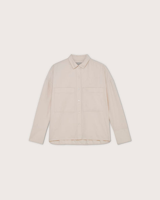 The Boxy Oxford | Whisper Pink