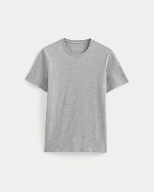 The Essential Organic Crew | Heathered Grey