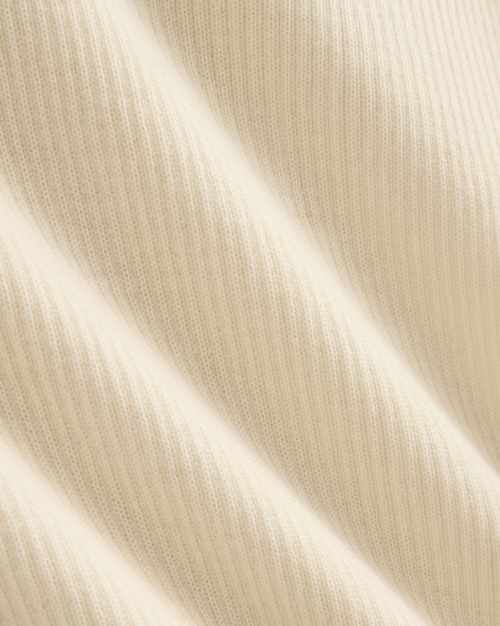 The Light Ribbed Cami in Ultrasoft Merino | Parchment