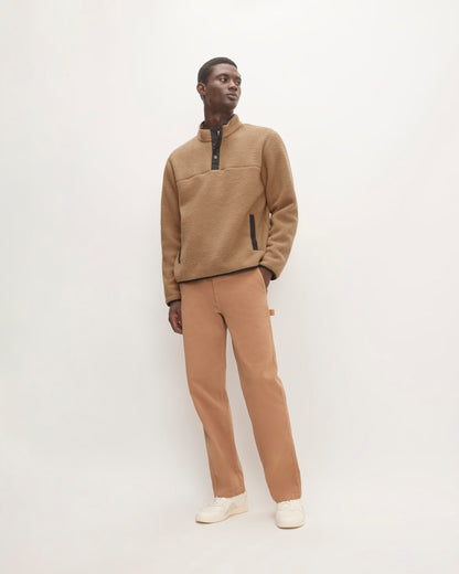 The ReNew Fleece Pullover | Tiger's Eye