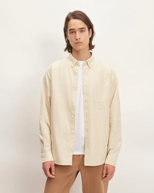 The Classic Oxford Shirt | Bone / Honey | Standard