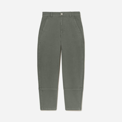 The Utility Barrel Pant | Pewter Green | Regular