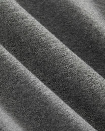 The Premium-Weight Crew | Uniform | Mid Heathered Grey