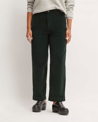The Corduroy Wide-Leg Pant | Scarab