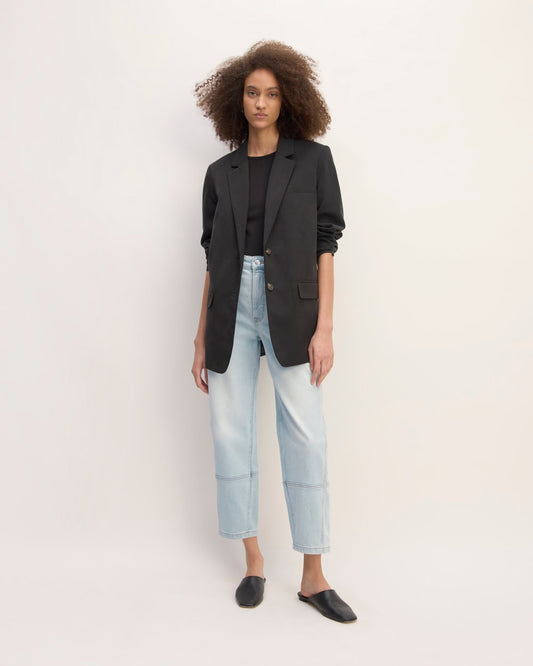 The Utility Barrel Jean | Fog | Regular