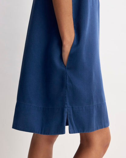 The TENCEL™ Easy Workwear Dress | Bellwether Blue