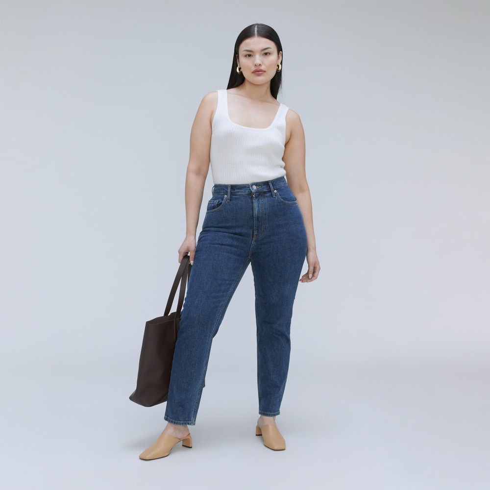The Cheeky Hourglass Jean | Washed Midnight | 26.5" Inseam