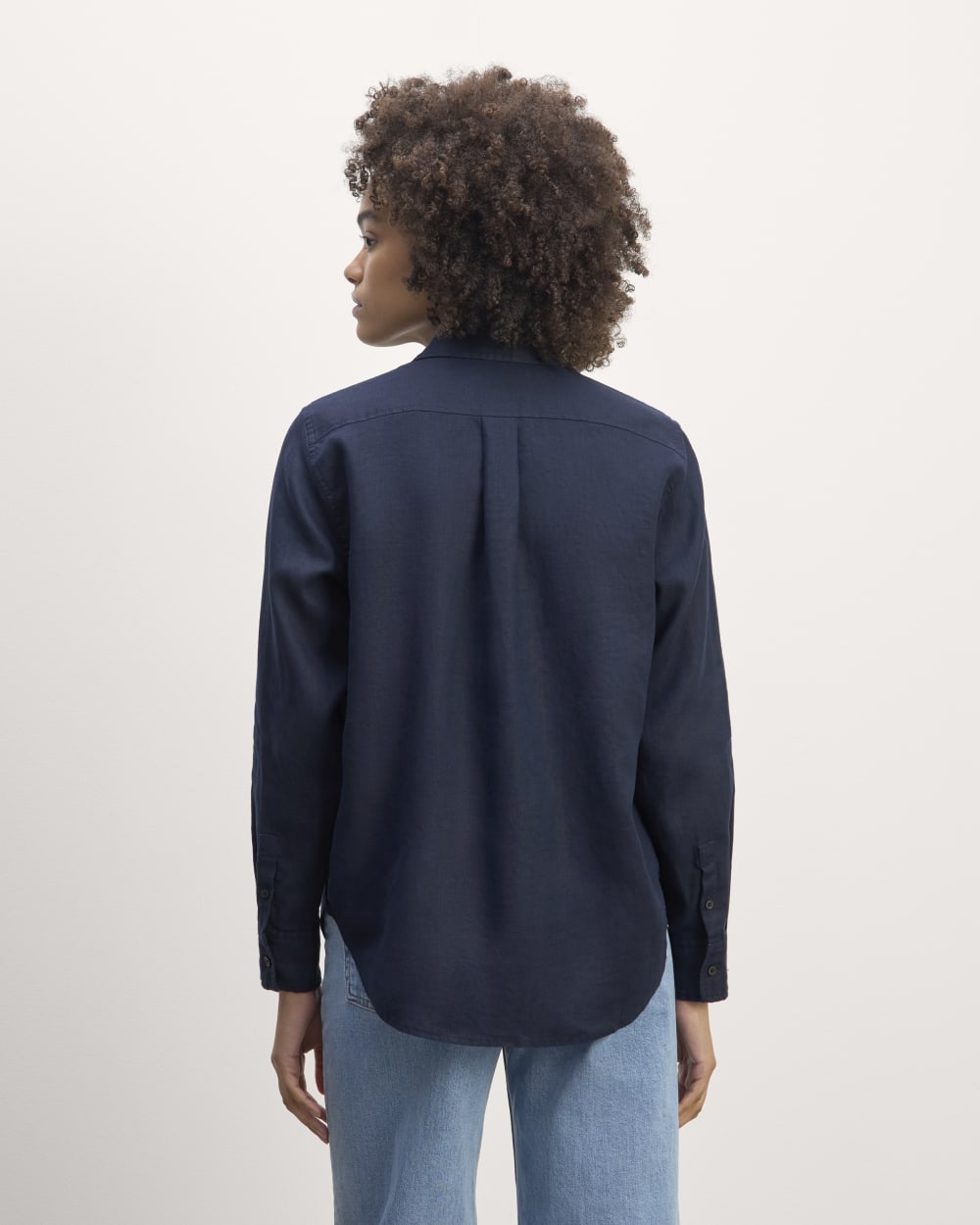 The Must-Have Shirt in Linen | Navy