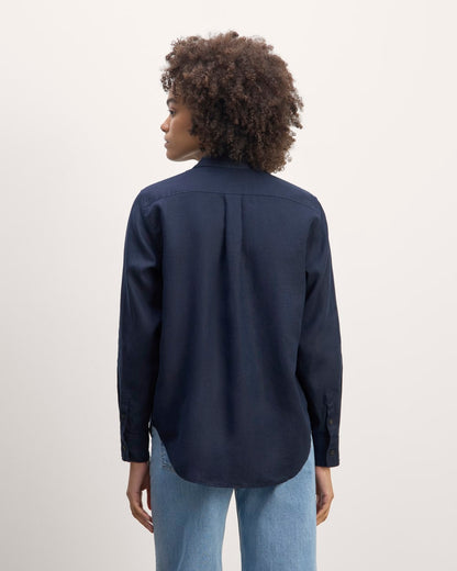 The Must-Have Shirt in Linen | Navy