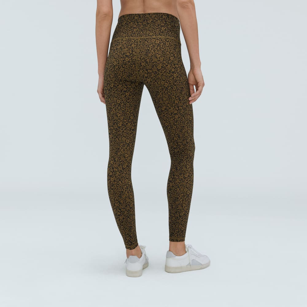 The Perform Legging® | Black / Breen Floral | Ankle