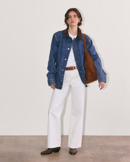 The Unisex Denim Ranch Jacket | Deep Atlantic