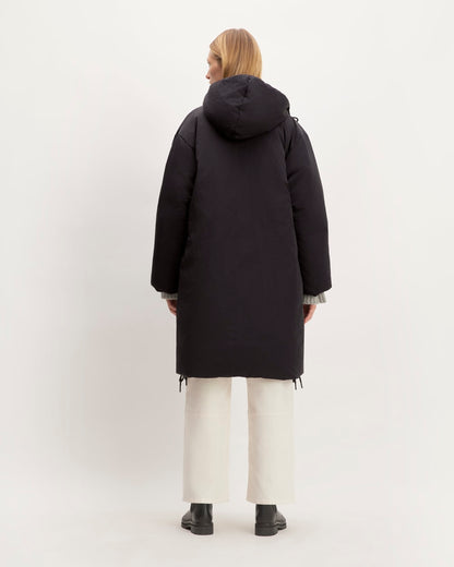 The Long Re:Down® Puffer | Black