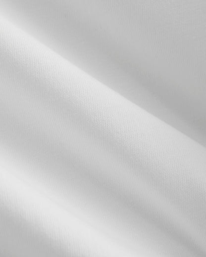 Oversized Seamed Tee | White