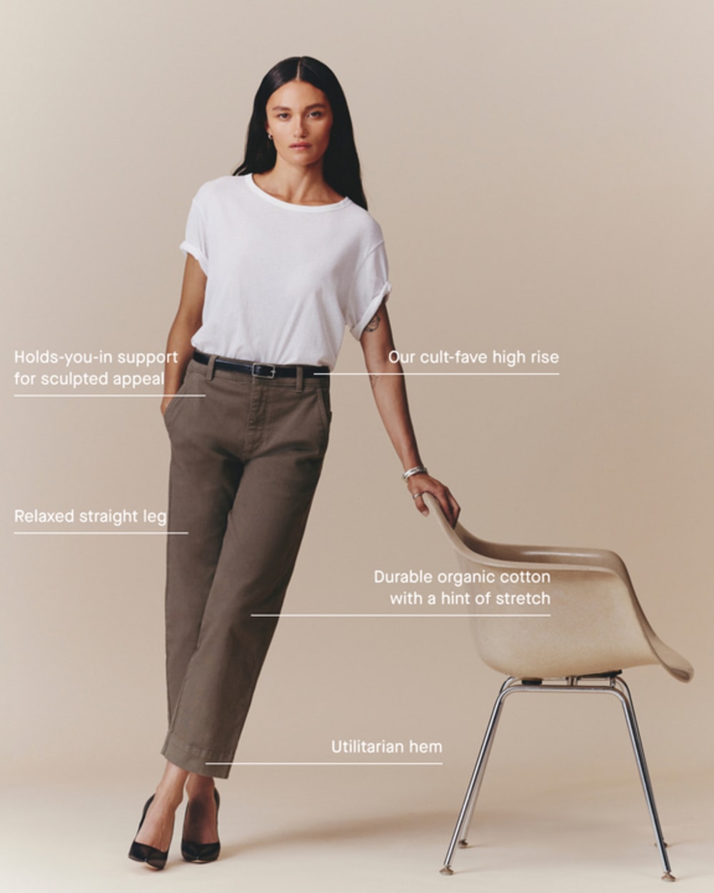 The Utility Straight-Leg Pant | Dark Forest | 26.5" Inseam