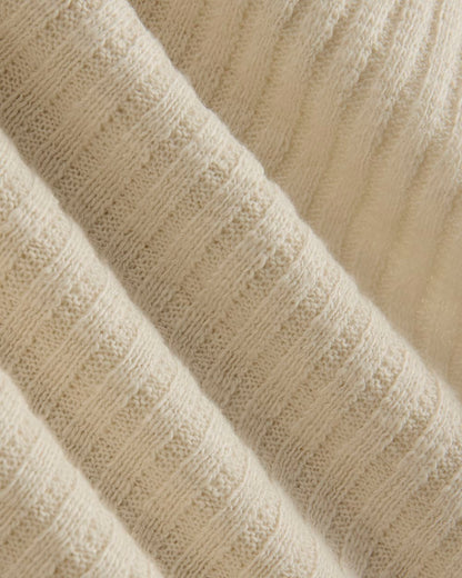 The Cozy Rib Cardigan | Bone