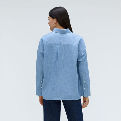 The Boxy Oxford | Mid ReChambray