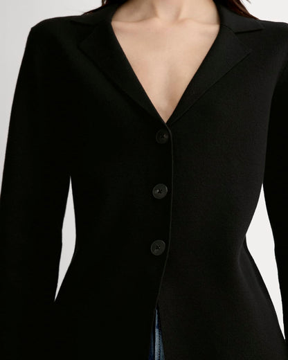 The Knit Blazer | Black