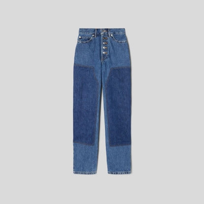 The Painter Jean | Multi Patchwork  | 29.5"