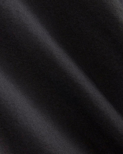 The Oxford Short-Sleeve Shirt Dress | Black