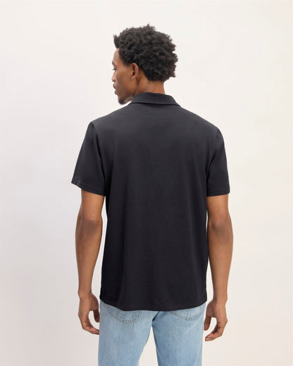 The Premium Weight Short-Sleeve Polo | Deep Navy