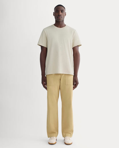 The Premium-Weight Crew | Uniform | Heathered Cashew