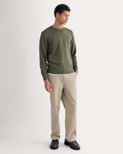 The No-Sweat Sweater | Uniform | Heathered Olive Night
