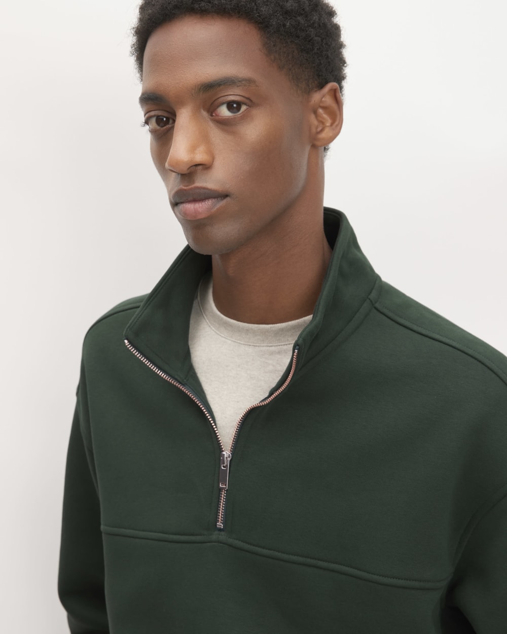 The ReTrack Fleece Half-Zip | Scarab