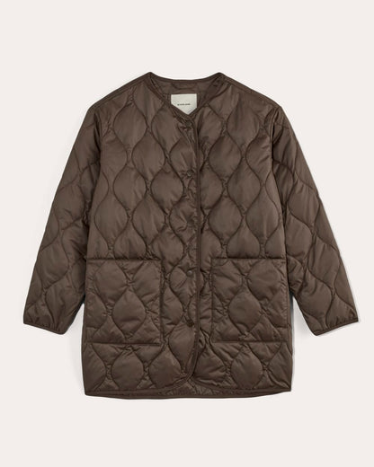 The Quilted Liner | Earth Brown